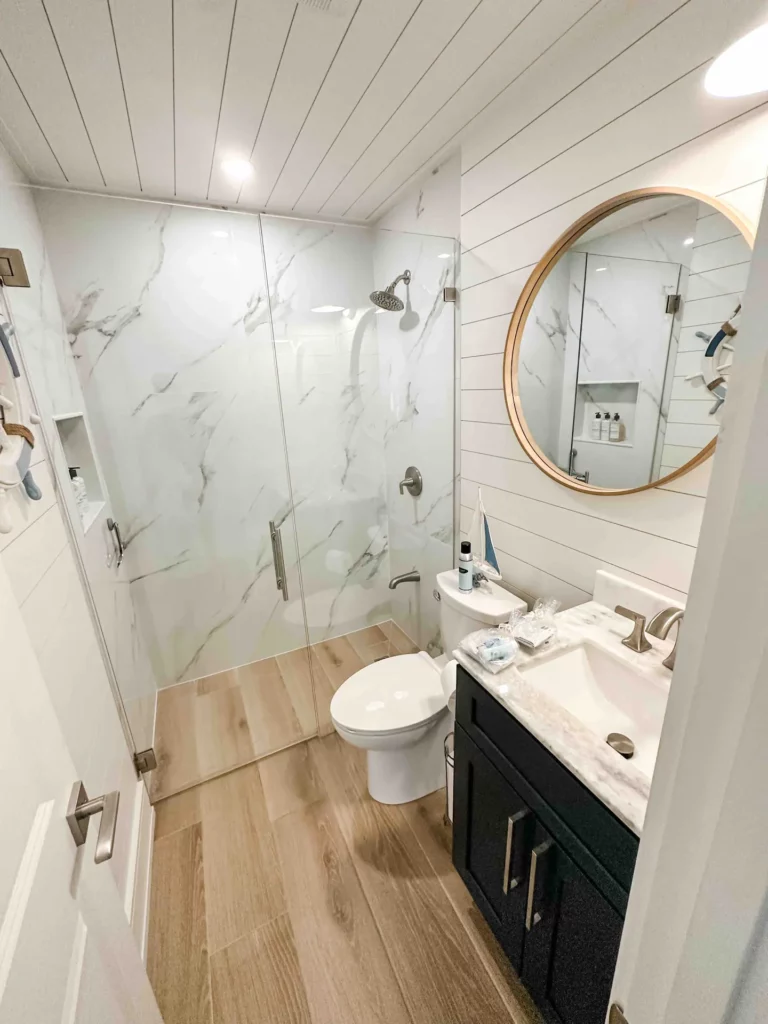 Handyman Services Basement bathroom addition – Mechanicsburg PA remodel